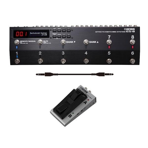 BOSS ES-8+FS-7+接続ケーブル(フットスイッチ用) エフェクト 