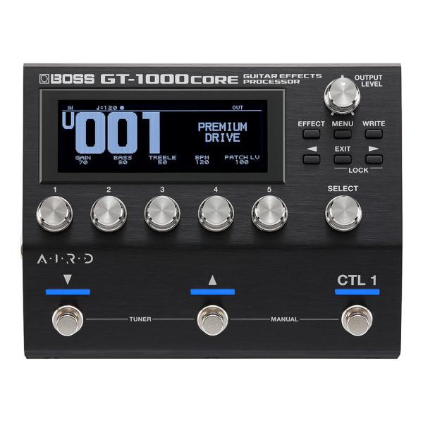 BOSS GT-1000CORE 最高峰のサウンド・クオリティと高い柔軟性を備えたギター／ベース・エフェクト・プロセッサー ボス
