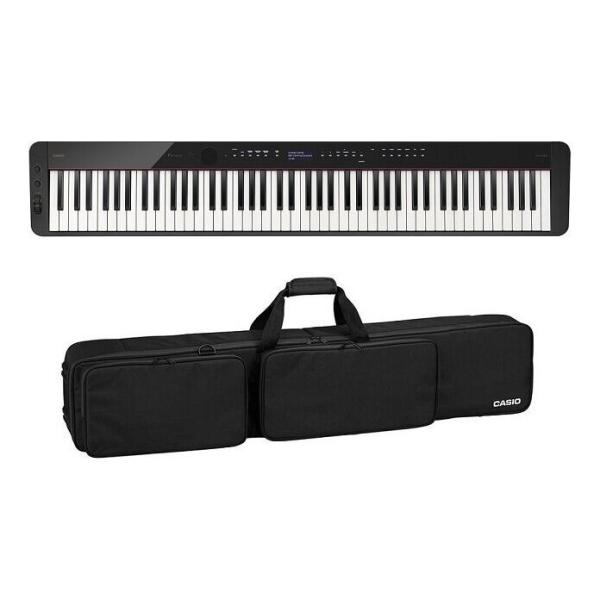 CASIO PX-S3100BK(専用ソフトケース/SC-800P付) ブラック スリムボディ 