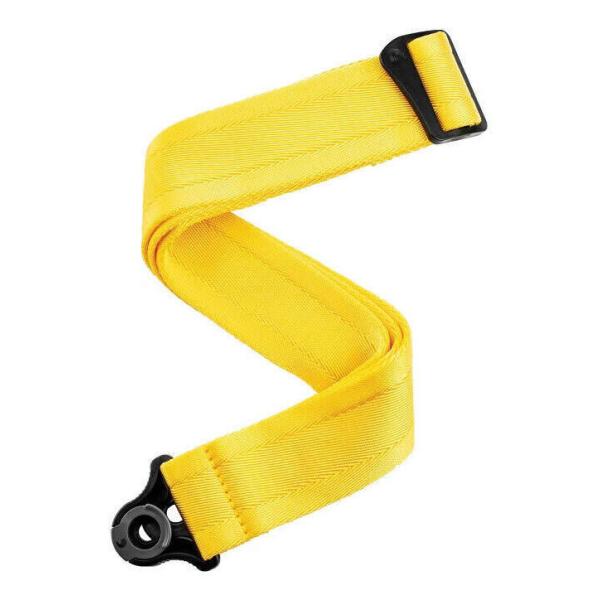 D'Addario 50BAL07 Mellow Yellow �I�[�g���b�N �M�^�[ �X�g���b�v AUTO LOCK GUITAR STRAP