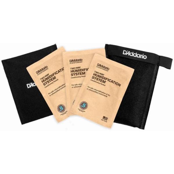 D'addario Planet Waves PW-HPK-03 Humidipak Restore Kit BOVEDA ���x������ + �P�[�X�Z�b�g