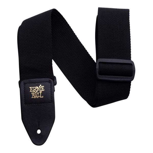 他サイト： ERNIE BALL 4037 Black アーニーボール ギター/ベース用 ポリプロ ストラップ/メール便発送・代金引換不可の商品画像