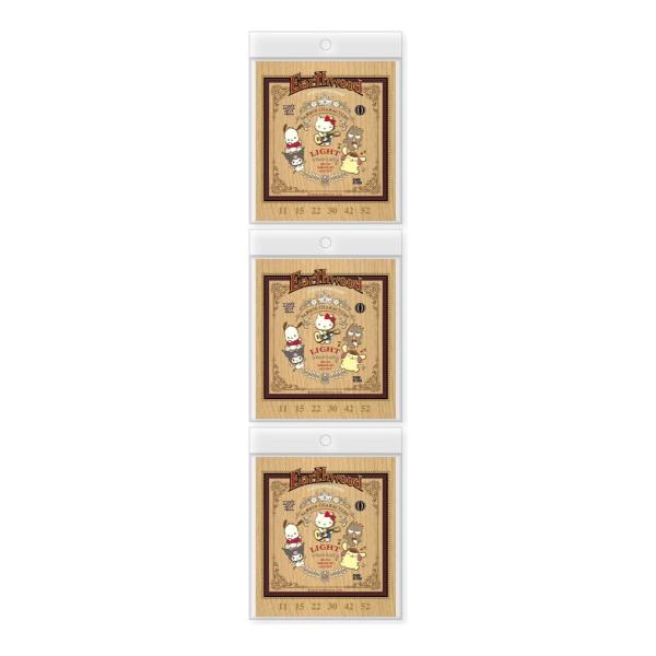 ERNIE BALL EARTHWOOD 8020 L SANRIO×3 [11-52] Earthwood Light 80/20 Bronze �T�����I �R���{ �p�b�P�[�W �A�R�M��/���[���֔����E��������s��