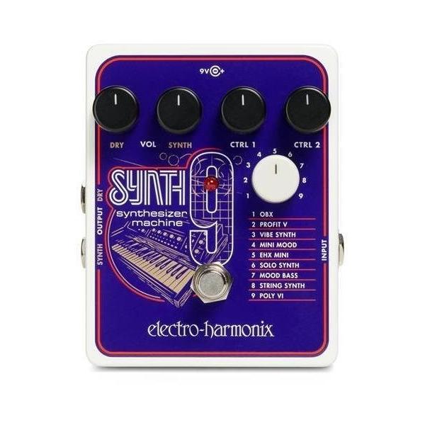 ELECTRO HARMONIX SYNTH9 Synthesizer Machine ビンテージ・シンセ エミュレート・ペダル