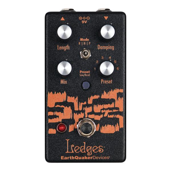 EarthQuaker Devices Ledges Black Amber EQD リバーブ/限定カラー