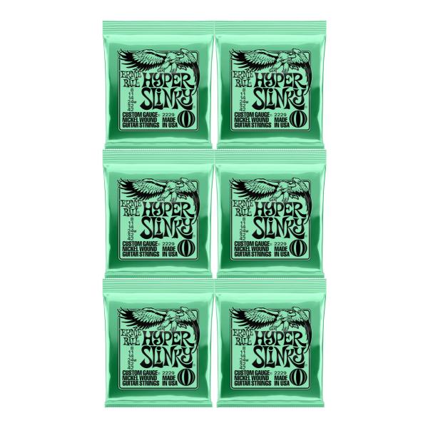 ERNIE BALL 2229×6 [08-42] HYPER SLINKY GLM^[/[֔Es