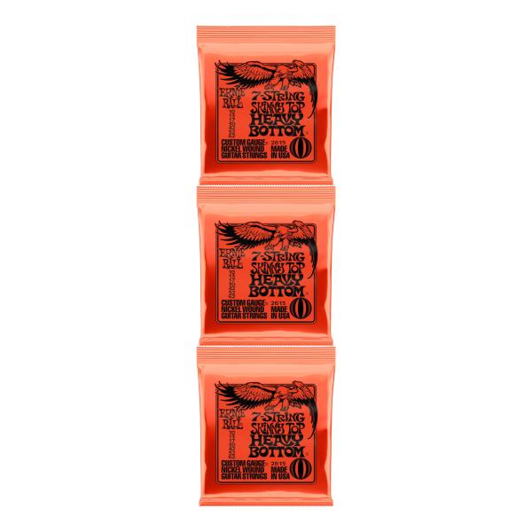 ERNIE BALL 2615×3 [10-62] SKINNY TOP HEAVY BOTTOM SLINKY 7-STRING 7 GLM^[/[֔Es