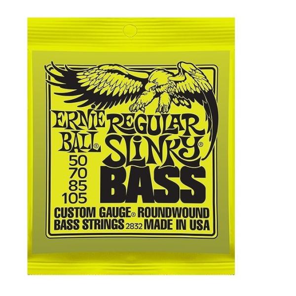他サイト： [ベース弦×1セット]ERNIE BALL 2832×1セット REGULAR SLINKY[50-105]/メール便発送・代金引換不可の商品画像