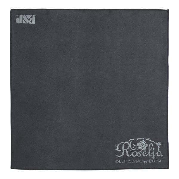 ESP CL-28 Roselia CLOTH/Black ワイピングクロス ESP×バンドリ!/メール便発送・代金引換不可