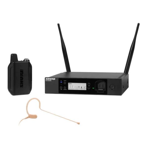 SHURE GLXD14R+J/MX53-Z2 ラックマウント イヤセット ワイヤレスシステム GLXD14R+/MX53