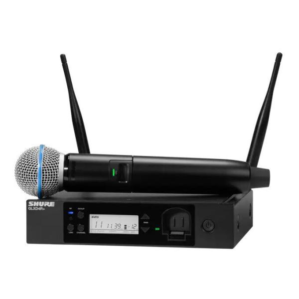 SHURE GLXD24R+J/B58-Z2 ラックマウント ハンドヘルド型 ワイヤレスシステム GLXD24R+/B58