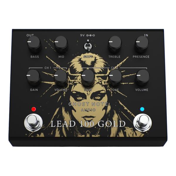 Ghost Note Audio Lead 100 Gold ゴーストノート オーディオ ハイゲイン ディストーション/プリアンプ