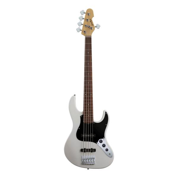 ESP GrassRoots G-AMAZE-5-DX Snow White 5弦ベース : さくら山楽器