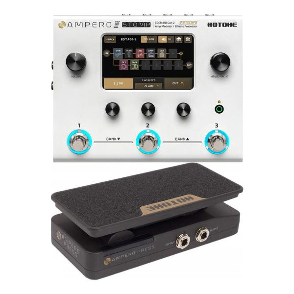 HOTONE AMPERO II STOMP + Ampero Press アンプ・モデラー / マルチ