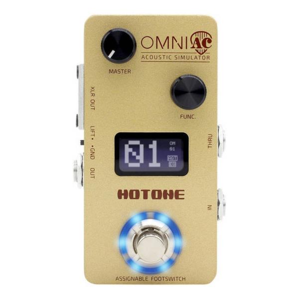 HOTONE OMNI AC　アコースティックシミュレーター HOTONE | OMNI AC | アコースティック・シミュレーター | 製品情報