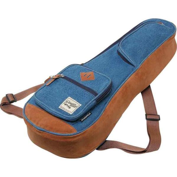 他サイト： Ibanez IUBC542D-BL(Blue) ダブル・ショルダー コンサートウクレレ ギグバッグの商品画像