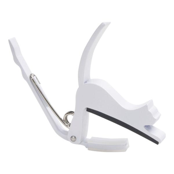 他サイト： KIKUTANI GC-NEKO WHT 猫カポ ホワイト エレキギター/アコギ用 ネコ型 カポタスト/メール便発送・代金引換不可の商品画像