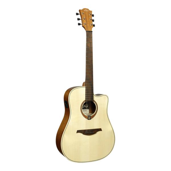 LAG Guitars T70DCE-NAT ドレッドノートタイプ ピックアップ搭載 エレアコ Tramontane70