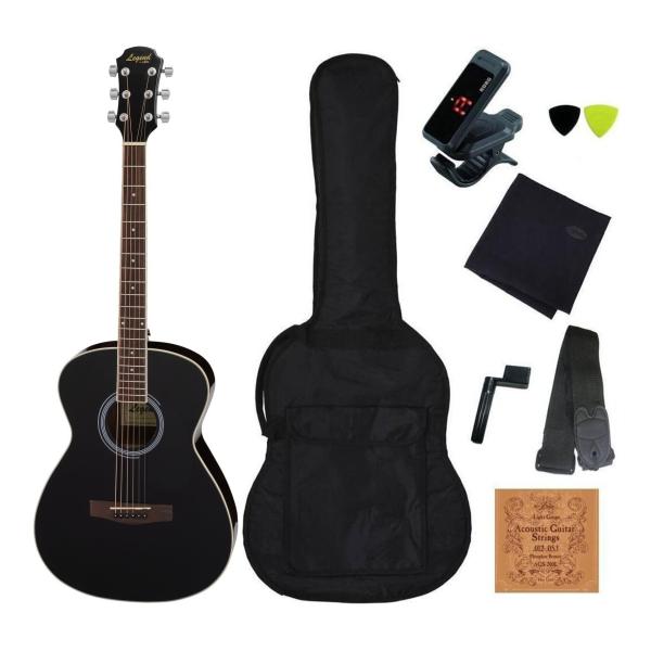 Legend FG-15/BK 定番8点セット ARIA/アリアファミリー・ブランド/初心者おすすめ入門セット