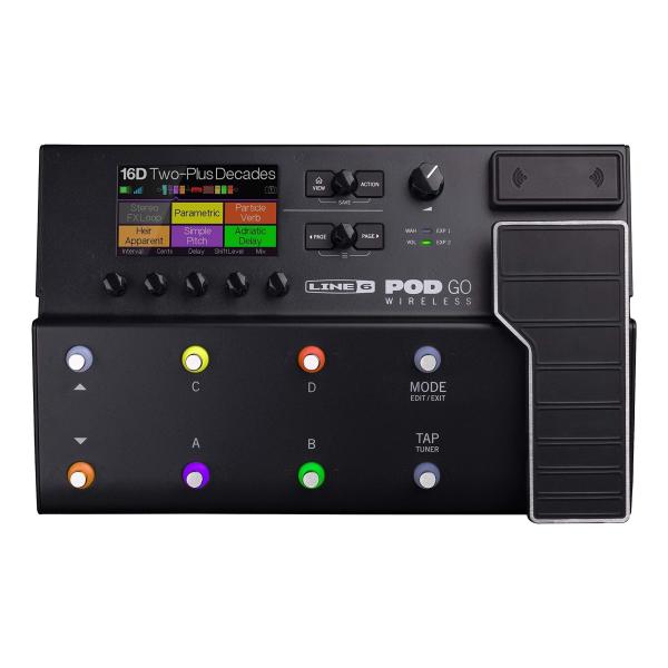 Line6 POD GO Wireless マルチエフェクター 専用付属品付き LINE6 POD Go Wireless マルチエフェクター(ライン6 POD Goに