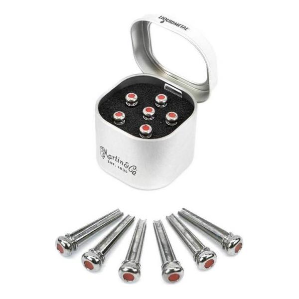 MARTIN 18APP0007 �N���[��/���b�h�h�b�g LIQUIDMETAL LUXE BY MARTIN Bridge Pins �u���b�W�s��