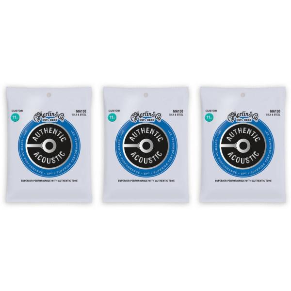 MARTIN MA130×3/[֔Es Authentic Acoustic SP Silk  Steel RpEh