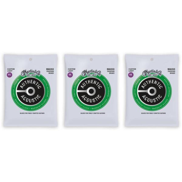 MARTIN MA535S×3/[֔Es [11-52] Authentic Acoustic Marquis Silked/Custom Light