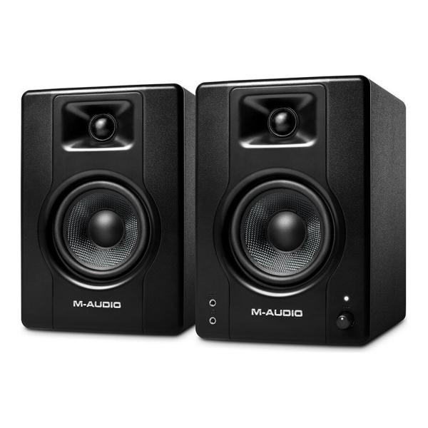 M-Audio BX4 モニタースピーカー 4.5インチ 120W デスクトップ/モニタリング パワ...