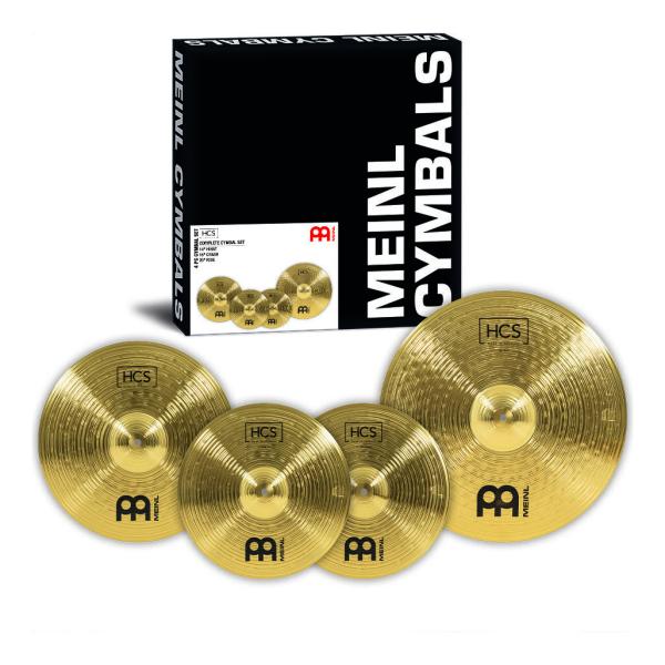 MEINL HCS141620 HCS シリーズ シンバルセット Complete Cymbal Set-up 14”Hihat/16”Crash/20”Ride