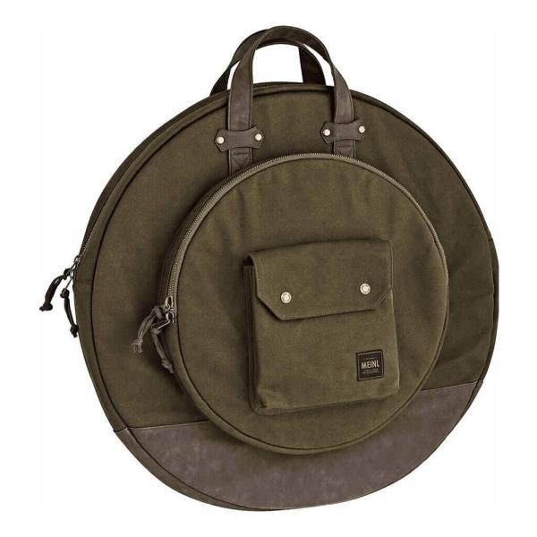MEINL MWC22GR Forest Green 22インチ シンバル収納可能 ワックスコーティング仕上げ コットン・キャンバス シンバルケース