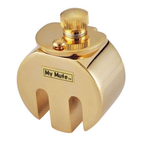 他サイト： My Mute MM-C チェロ用ミュート 4/4サイズ用 大きな消音効果 ねじ固定式 高級金メッキ仕上げの商品画像