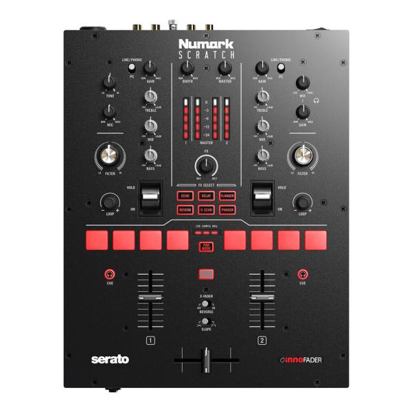 Numark Scratch / Serato DJ Pro 対応 2チャンネル スクラッチミキサー