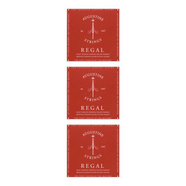 AUGUSTINE REGAL/RED SET×3�Z�b�g �~�f�B�A���e���V����/���[���֔����E��������s��