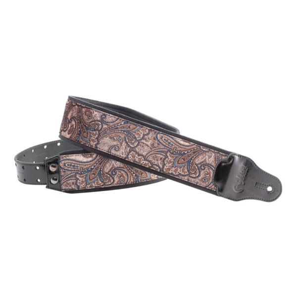 RightOn! STRAPS PAISLEY VELVET-70 BROWN �M�^�[ �x�[�X �X�g���b�v �x���x�b�g�ƃy�C�Y���[�̃G���{�X