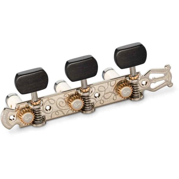 Schaller GTC Lyra NI63(40) [Nickel/Ebony square({^)/White deluxe(|Xg)] NVbNM^[pyO()Zbg