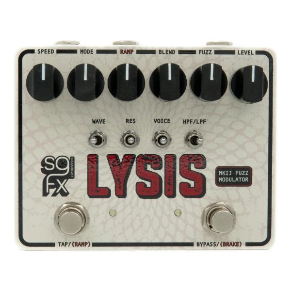 SolidGoldFX LYSIS MKII Polyphonic Octave Fuzz Modulator オクターブファズ