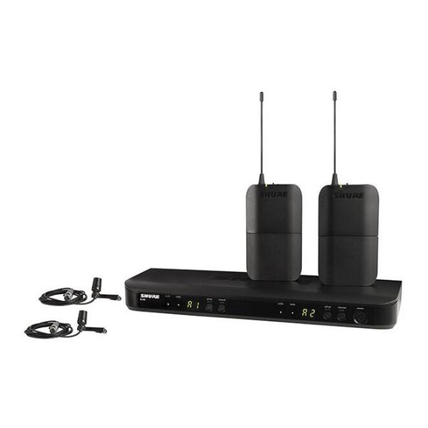 SHURE BLX188J/CVL-JB デュアルチャンネル ラベリアマイク
