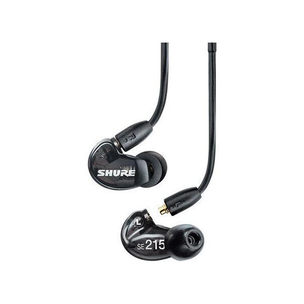 SHURE SE215 有線イヤホン トランスルーセントブラック SHURE SE215-K-A トランスルーセントブラック｜ミュージック