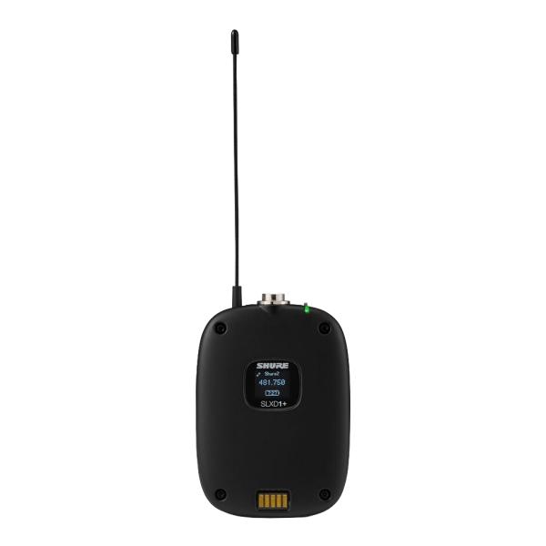 SHURE SLXD1+=-JB ポータブルデジタルワイヤレス送信機 SLXD1+