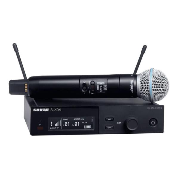 SHURE SLXD24J/B58-JB ハンドヘルド型 ワイヤレスシステム SLXD24/B58