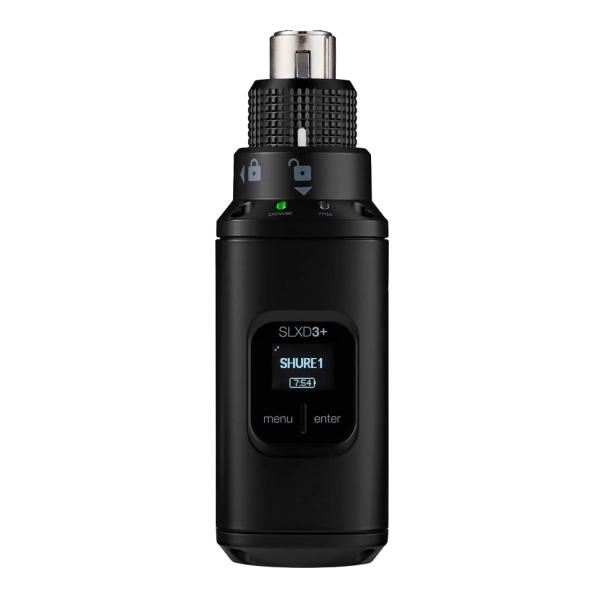 SHURE SLXD3+=-JB デジタルワイヤレスプラグオン送信機 SLXD3+