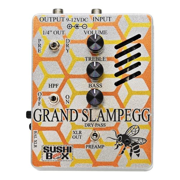 SUSHI BOX Grand Slampegg ベース用 チューブ プリアンプ 真空管搭載