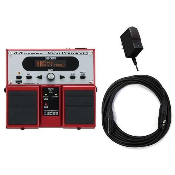 BOSS VE-20(ACアダプター+CANAREマイクケーブル付) ボーカルのサウンド