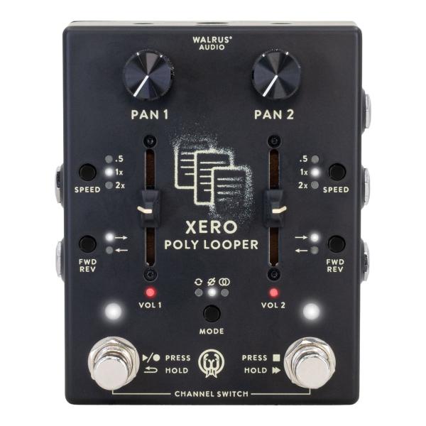 WALRUS AUDIO WAL-XPL #B デュアルチャンネル ルーパー Xero Polylooper