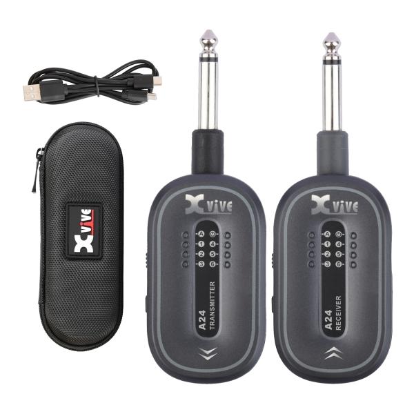 A24 Guitar Wireless Systemよりクリア、より安定。シン・ワイヤレス「A24」Xviveのギターワイヤレスシステムが進化。多くのギタリストに認知され、愛用されているU2 Wireless Guitar Systemがさ...