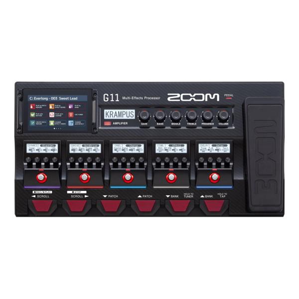 ZOOM G11 DSP搭載モデリングマルチエフェクター