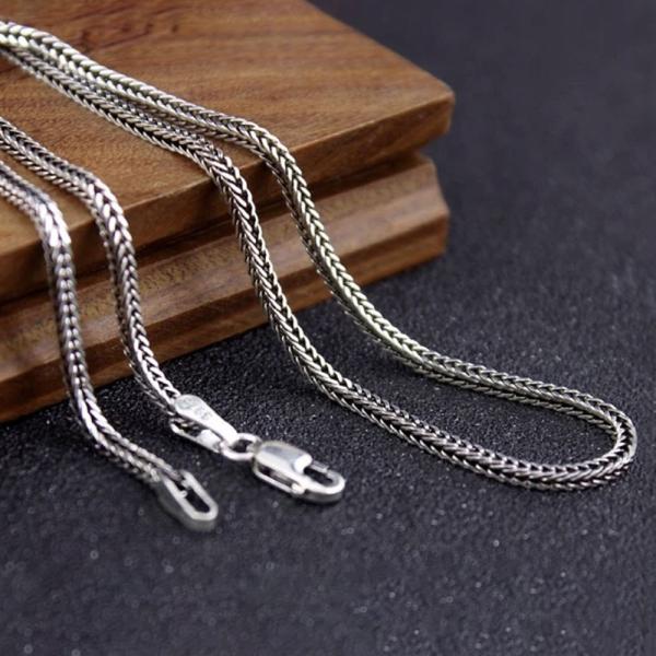2153 ウズ シルバーネックレス スネークチェーン SILVER925 シルバー925 スネークチェーン ネックレス 幅1.8mm 45cm