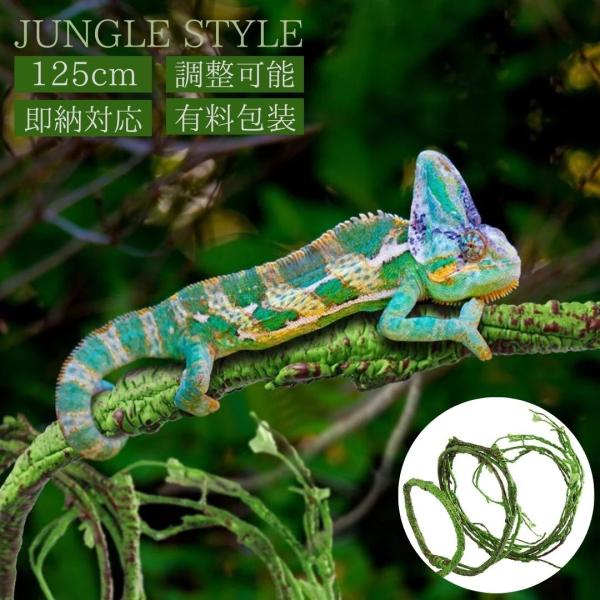 サイズ長さ約125cm程度太さ約1.5cm重量 約120g素材 ナイロンスポンジ＊針金が入っているため、枝の一本一本動かして形を自由に変えることができます高級感のある丁寧な造りとリアルな色合いが人気の植物のツタのテラリウムオーナメントです。...