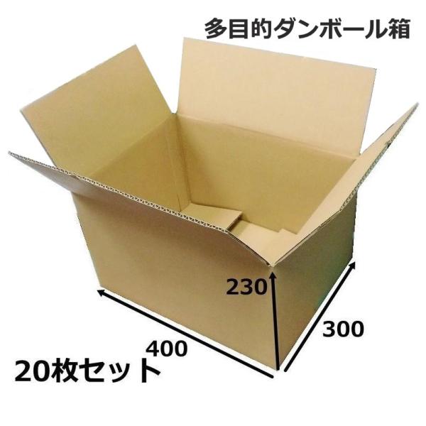 ダンボール箱 段ボール 100サイズ 20枚セット 多目的用 No.2ケース