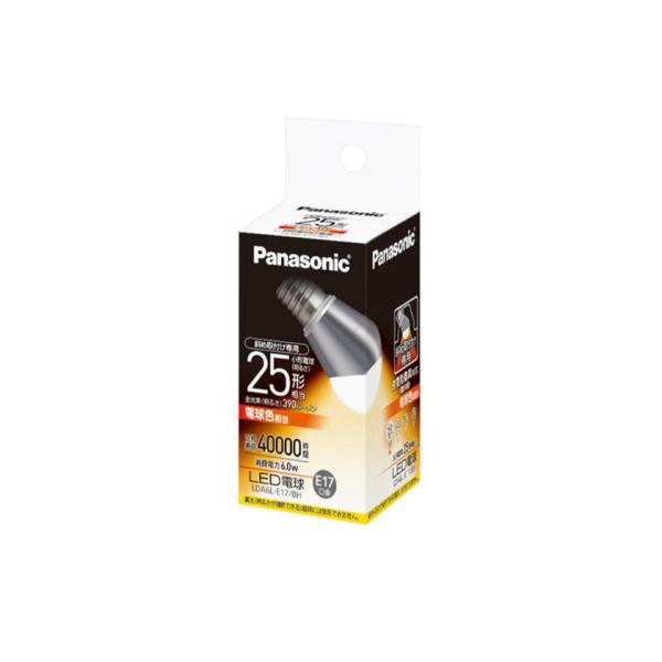 Panasonic LED電球 LDA6L-E17/BH パナソニック 6.0W(電球色相当 Panasonic LED電球 LDA6L-E17/BH パナソニック 6.0W(電球色相当
